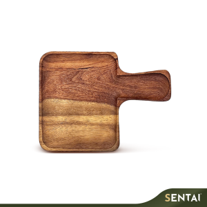 SENI ACACIA SERIES PADDLE TRAY WITH HANDLE