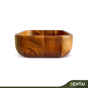 SENI PREMIUM ACACIA SERIES ACACIA SQUARE BOWL