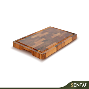 SENI PREMIUM ACACIA SERIES END GRAIN RECT CUTTING BOARD