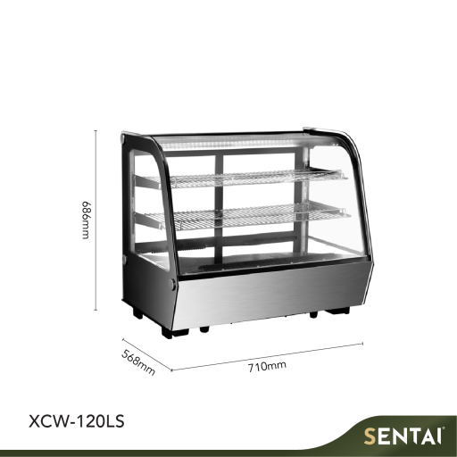 COUNTERTOP CURVED SHAPE DISPLAY CHILLER - Image 2