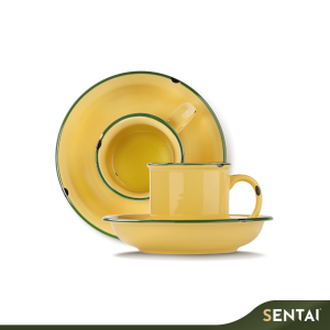 SENI ENAMEL SERIES SAUCER FOR 175ML COFFEE MUG