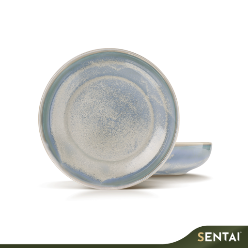 SENI NATURAL SERIES ROUND DEEP PLATE