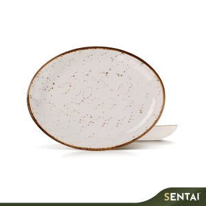 SENI VINTAGE SERIES OVAL COUPE PLATE