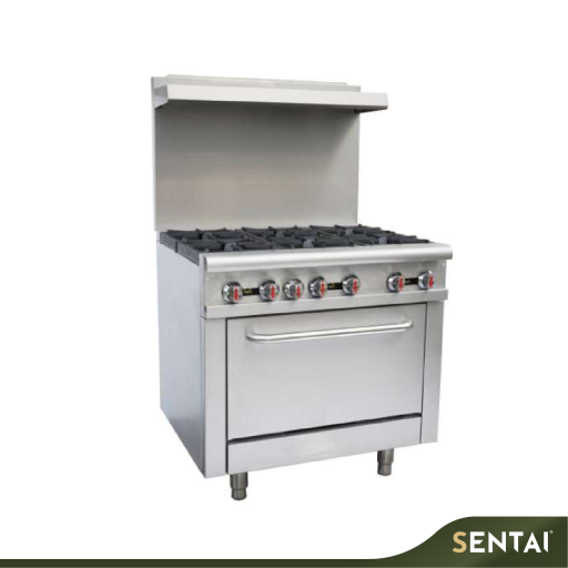 SECCO GAS BURNERS WITH OVEN